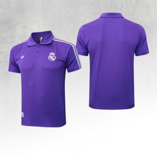 Maglia Polo Real Madrid 25-26 Purpura