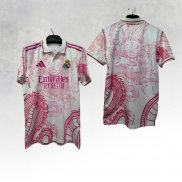 Maglia Real Madrid Dragon 2025-2026 Rosa Thailandia
