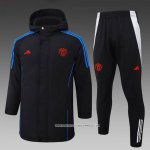 Manchester United Nero Chandal de Invierno del 24-25
