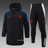 Manchester United Nero Chandal de Invierno del 24-25