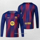 Prima Maglia Barcellona 25/26 Manica Lunga