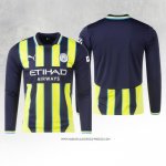 Seconda Maglia Manchester City 24/25 Manica Lunga