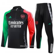Tuta da Track Felpa Arsenal 2024 Nero -25