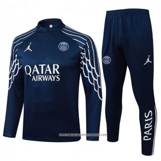 Tuta da Track Felpa Paris Saint-Germain 2025-2026 Blu