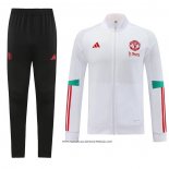 Tuta da Track Giacca Manchester United 23/24 Bianco