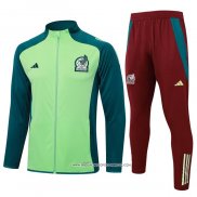 Tuta da Track Giacca Messico 2024-2025 Verde