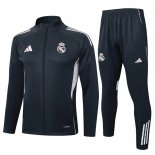 Tuta da Track Giacca Real Madrid 25/26 Grigio