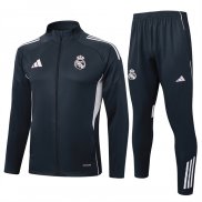 Tuta da Track Giacca Real Madrid 25-26 Grigio