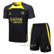 Tuta da Track Paris Saint-Germain Jordan 23-24 Manica Corta Nero - Pantaloncini