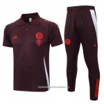 Conjunto Polo Bayern Monaco 24/25 Rosso