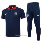 Conjunto Polo Inghilterra 24/25 Blu