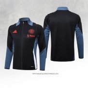 Giacca Manchester United Nero e Grigio 24-25