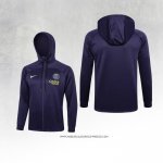 Giacca con Cappuccio Paris Saint-Germain 23/24 Purpura