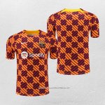Maglia Allenamento Barcellona 23/24 Giallo