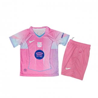 Maglia Barcellona Special 2025-26 Bambino Rosa
