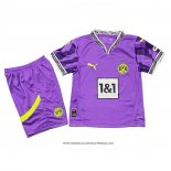 Maglia Borussia Dortmund Portiere Special Bambino Purpura 24-25