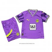 Maglia Borussia Dortmund Portiere Special Bambino Purpura 24-25