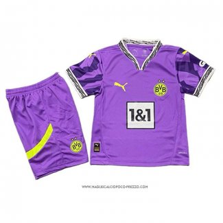 Maglia Borussia Dortmund Portiere Special Bambino Purpura 24-25