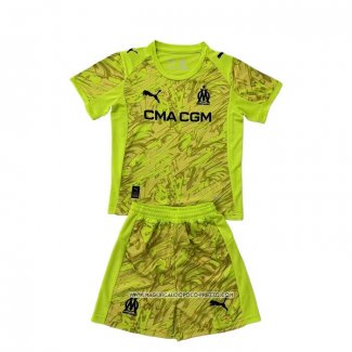 Maglia Olympique Marsiglia Portiere 25/26 Bambino Giallo
