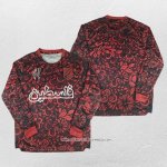 Maglia Palestina Special 25/26 Manica Lunga Rosso