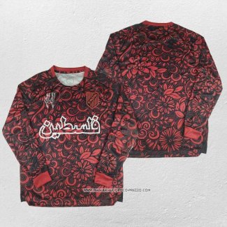 Maglia Palestina Special 25/26 Manica Lunga Rosso