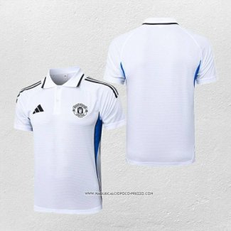 Maglia Polo Manchester United 25/26 Bianco