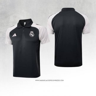 Maglia Polo Real Madrid Grigio 24-25