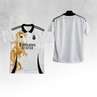 Maglia Real Madrid Dragon 2025-2026 Bianco