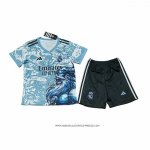 Maglia Real Madrid Dragon 25/26 Bambino Blu