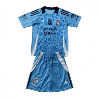 Maglia Tigres UANL Special 24/25 Bambino Blu