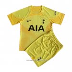 Maglia Tottenham Hotspur Portiere 22/23 Bambino Giallo