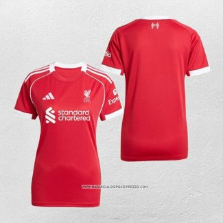 Prima Maglia Liverpool 25/26 Donna