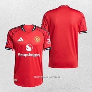 Prima Maglia Manchester United Authentic 25/26