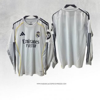 Prima Maglia Real Madrid Manica Lunga 25-26