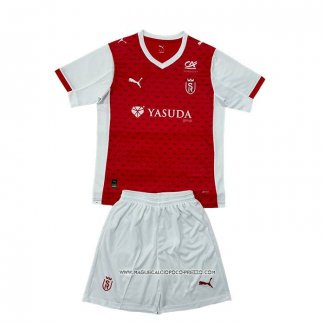 Prima Maglia Stade de Reims 25/26 Bambino