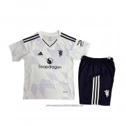 Seconda Maglia Manchester United 25/26 Bambino