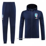 Tuta con Cappuccio Italia 22/23 Blu