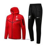 Tuta con Cappuccio Liverpool 22/23 Rosso