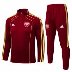 Tuta da Track Felpa Arsenal 25/26 Rosso Giallo