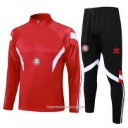 Tuta da Track Felpa Bayern Monaco 2024 Rosso -2025