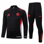 Tuta da Track Felpa Bayern Monaco 25/26 Nero