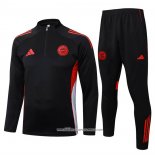 Tuta da Track Felpa Bayern Monaco 25/26 Nero