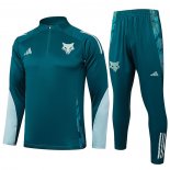 Tuta da Track Felpa Cruzeiro 2024 Bambino Verde -25