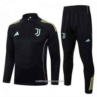 Tuta da Track Felpa Juventus 25/26 Bambino Nero
