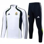 Tuta da Track Felpa Real Madrid 25/26 Bambino Bianco