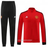 Tuta da Track Giacca Manchester United 23/24 Rosso