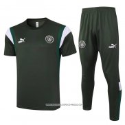 Tuta da Track Manchester City 23-24 Manica Corta Verde
