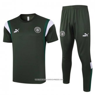 Tuta da Track Manchester City 23/24 Manica Corta Verde