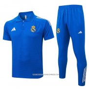 Conjunto Polo Real Madrid 25/26 Blu