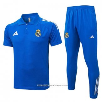 Conjunto Polo Real Madrid 25/26 Blu